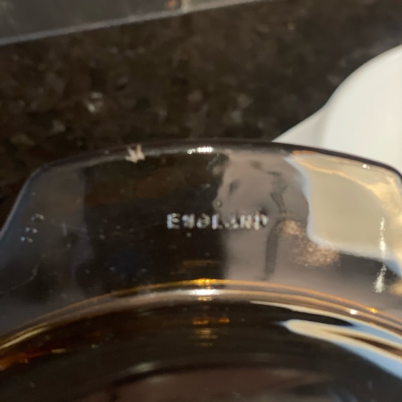 Rare Vintage Pyrex England Country Autumn Casserole Dish with Smokey Lid - Picture 9 of 16